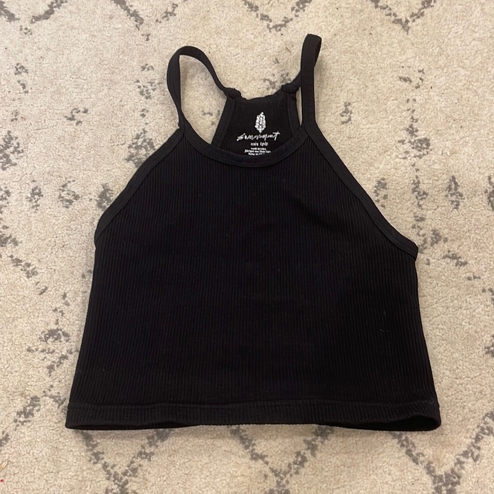 Super cute Free People Movement work out crop top.